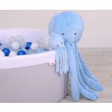 Pulpo Acogedor con Sonajero - My Sweet Baby - Azul - imagen 3