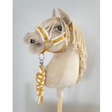 Tether My Sweet Baby para Caballo de Juguete - Blanco y Amarillo - imagen 2
