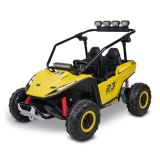 Buggy eléctrico infantil Toyz Reptile Amarillo con arnés de seguridad