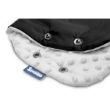 Manopla para silla de paseo Sensillo Minky - Negra - imagen 3