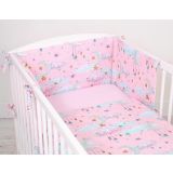 Protector de Cuna Universal My Sweet Baby - Moons Pink - imagen 3