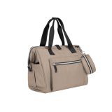 Bolsa de mamá Maxi Beige Kikkaboo - Práctica y Elegante - imagen 2
