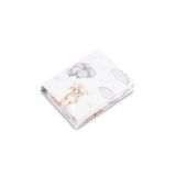 Sábana Ajustable Sensillo Teddy Gris 60x120 cm para Bebé