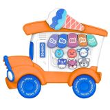 Piano eléctrico educativo heladería naranja
