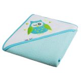 Capa de baño Akuku en color turquesa con capucha