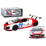 Coche R/C 1:24 Control Remoto Deportivo AUDI R8 LMS Blanco