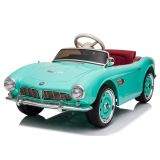 Coche de Batería BMW Retro SX1938 Azul Claro - imagen 2