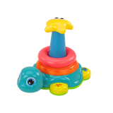 Tortuga Montable Pirámide 2 en 1 con Sonidos y Luces