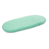 Sábana para Cochecito Sensillo de Terciopelo Verde Menta 35x75