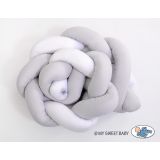 Knot Bumper Cuna My Sweet Baby - Protección Suave y Colorida - imagen 2