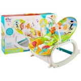 Mecedora Infantil 2 en 1 con Vibración y Juguetes