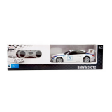 Coche Deportivo RC 1:24 Control Remoto BMW M3 GT2 Blanco - imagen 3