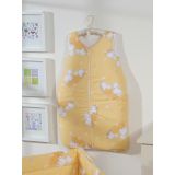 Cotton Sleeping Bag For Children, Size M, 6-12 Months, Tog 2.5, All-season, Little Sheep