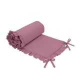 Protector de Cuna My Sweet Baby Frill - Color Pastel Violeta
