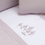 Jgo 2 Pcs.colcha I-v. Cuna 70 Mini Windsord Rosa 70x140x3 Cm - Cambrass - imagen 3