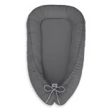 Cocoon doble cara premium para bebés My Sweet Baby - Antracita