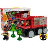 Camión de Bomberos R/C con Control Remoto para Niños