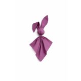 Manta suave de conejito My Sweet Baby - Doudou algodón violeta