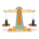 Balanza de madera con 6 pesas Trixie - Juguete educativo - imagen 3