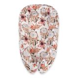 Baby Nest Double-sided Premium Cocoon For Infants Bobono- Flower Dream Catchers