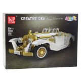 Coche de bloques Vintage K500 de Lean toys para montar y exponer