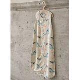Saco de dormir de bambú 0-6 meses 0,5 TOG Ballenas – Verde oliva