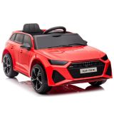 Coche eléctrico Audi RS6 rojo BRD-2118 12V | Doble motor, mando
