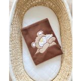 Manta de Fleece para Bebés My Sweet Baby - Teddy Bear Barnaba Brown
