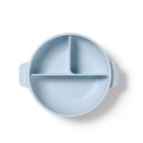 Plato de Silicona con Ventosa y Tapa Babyono - Azul - imagen 2