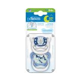 Chupete Dr brown`s PreVent Glow in the Dark Mariposa 2-Pack - imagen 2