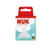 Chupete de Silicona Nuk para Bebés - 2 Piezas S 0+