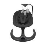 Columpio eléctrico Ayra Black para bebé en el salón