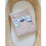 Manta de Fleece Beige para Bebés My Sweet Baby