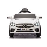 Coche de Batería Mercedes SL500 Blanco S506