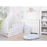 Juego de Ropa de Cuna My Sweet Baby 2 Piezas Nubes Gris/Azul - imagen 3