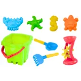 Juego de Arena Set Cubo Castillo 9 Elementos