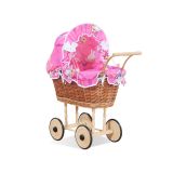Cochecito de Muñeca My Sweet Baby con Cama y Ropa Rosa