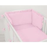 Protector de Cuna My Sweet Baby Universal Rosa con Volante - imagen 2