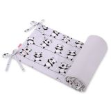Protector de Cuna Universal My Sweet Baby Panda Gris
