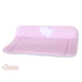 Cambiador Suave My Sweet Baby - Corazones Colgantes Rosa