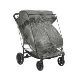 Carrito gemelar Happy 2 Gris Claro 2024 Kikkaboo - imagen 3