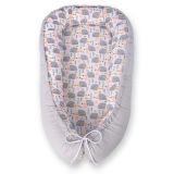 Cocoon Premium Doble Cara para Bebés My Sweet Baby - Hedgehogs Grey