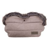 Guantes de invierno Fur Melange Beige