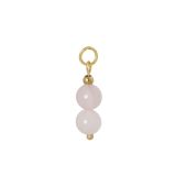 Llamador de Ángeles Proudmama Charm Nola Cuarzo Rosa