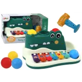 Piano de Címbalos Cocodrilo con Bolas de Aprendizaje