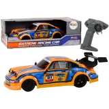 Coche de Control Remoto 1:16 con Ruedas de Goma Naranja