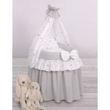 Moisés de Mimbre My Sweet Baby con Drape Laura Grey - imagen 3