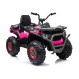 Cuatrimoto eléctrica pintada en rosa XMX607