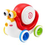 Caracol Interactivo con Tambor Musical Educativo Rojo