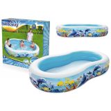 Piscina Inflable Océano 262 x 157 x 46 cm